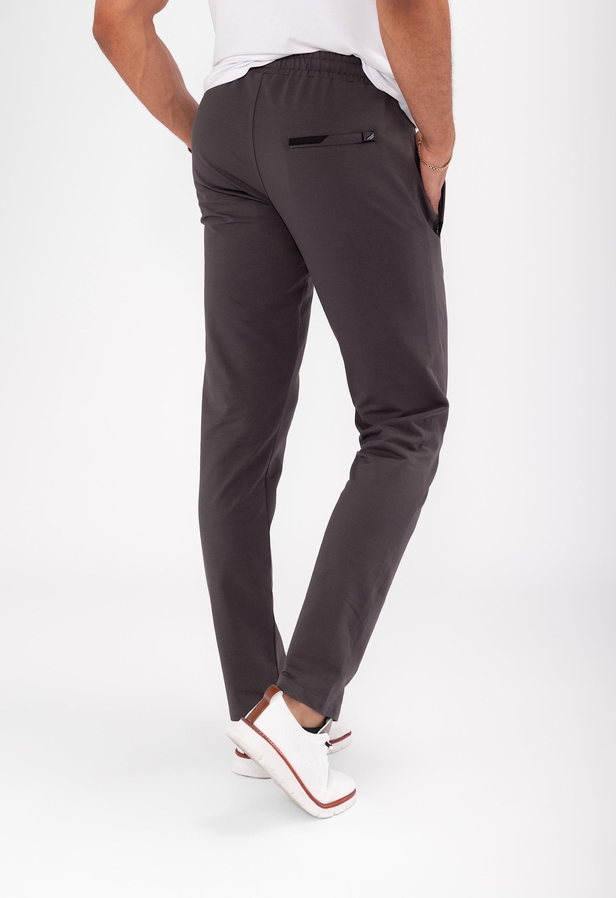 Pantalon de jogging athlétique confortable toute la journée - Fuselé (Coupe longue)