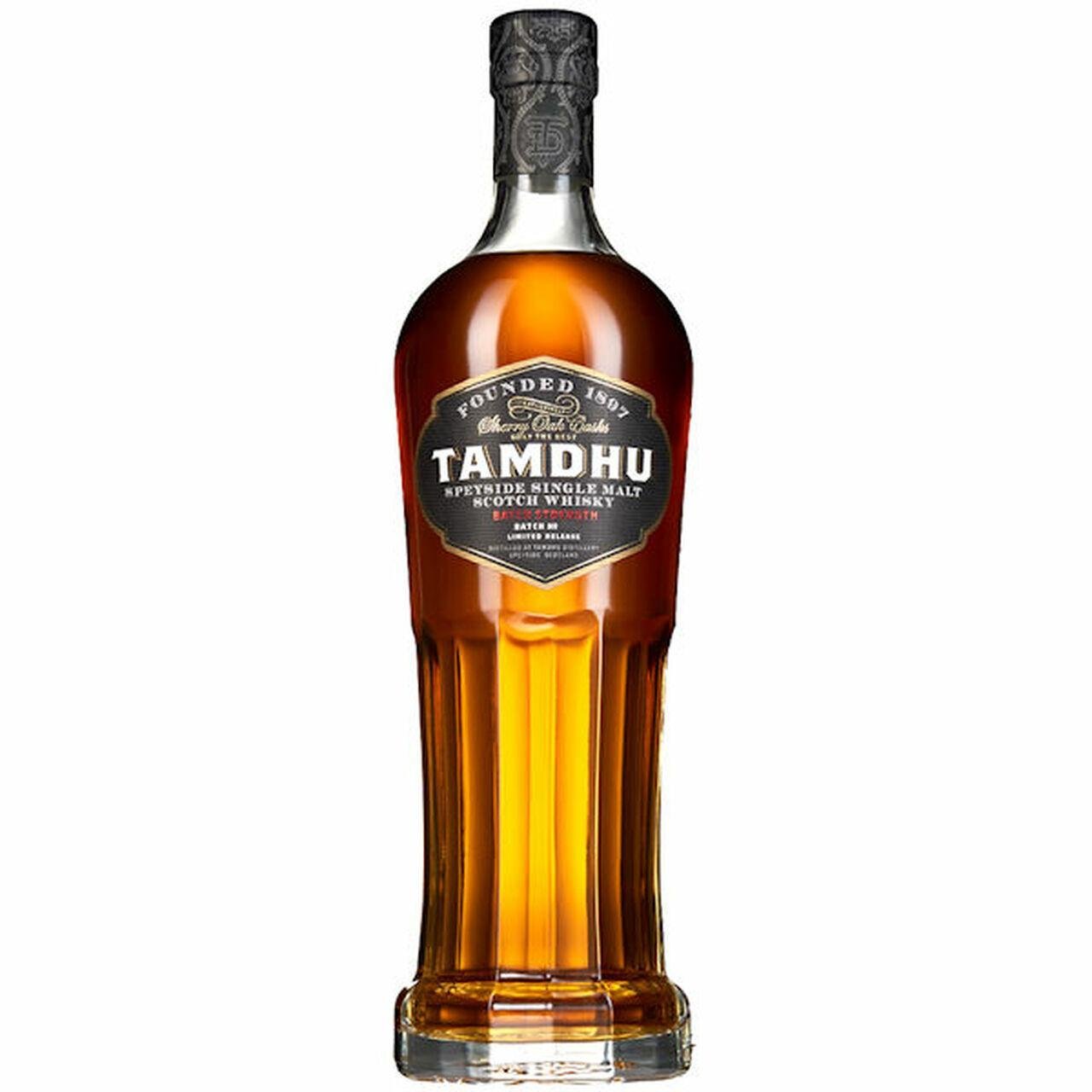Tamdhu Distillery - Whisky écossais single malt du Speyside « Batch Strength » (750 ml)