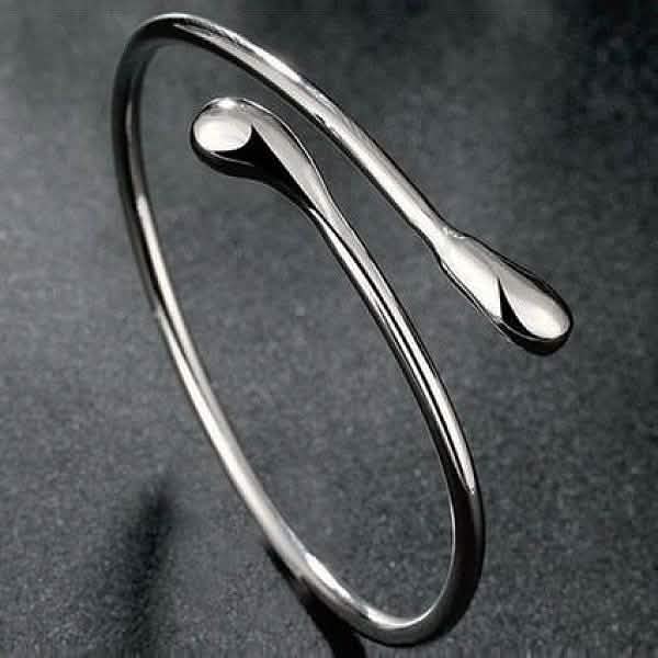 Bracelet jonc Goutte en argent sterling