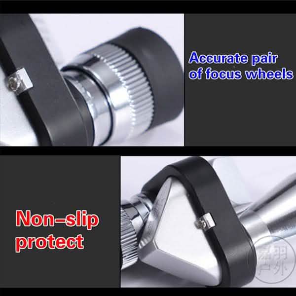 Télescope monoculaire de poche 8x20 à un seul barillet