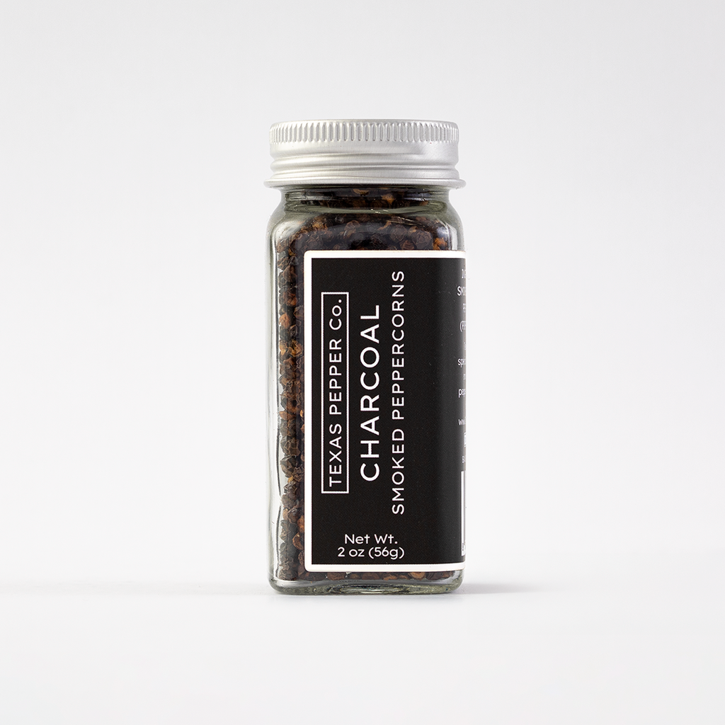 Poivre fumé au charbon de bois