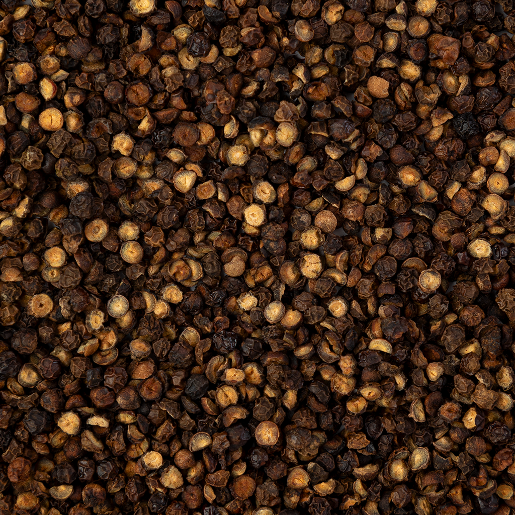 Poivre fumé au charbon de bois