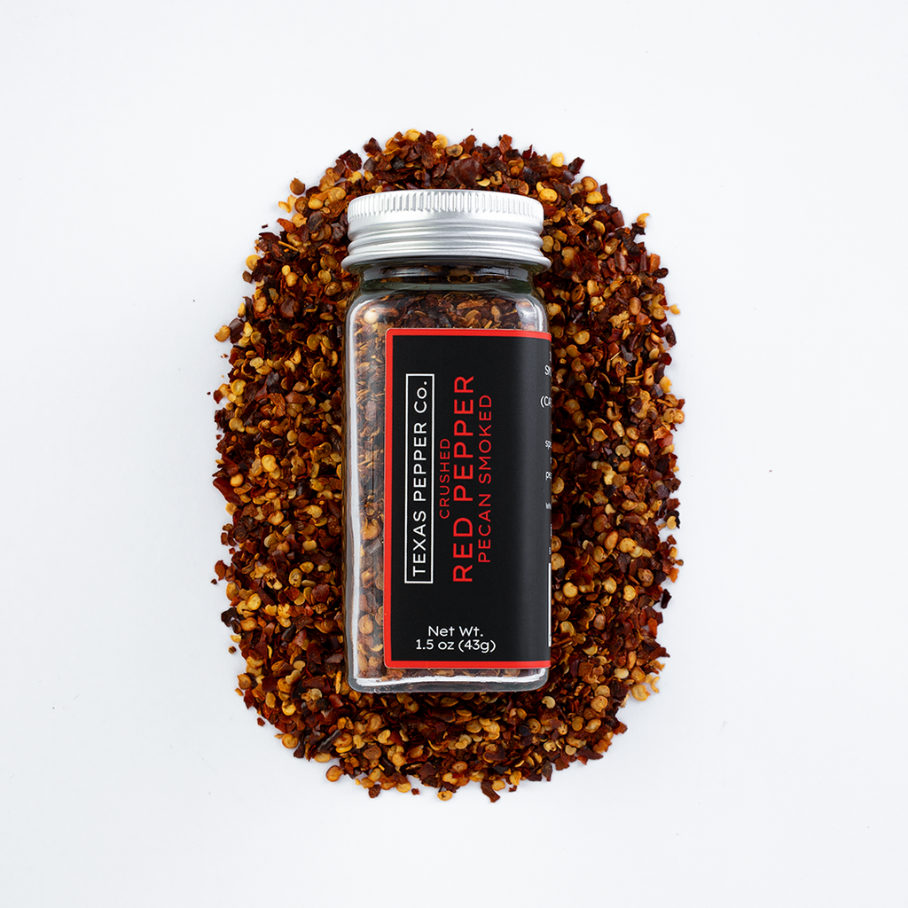Piment rouge broyé - Fumé aux pacanes