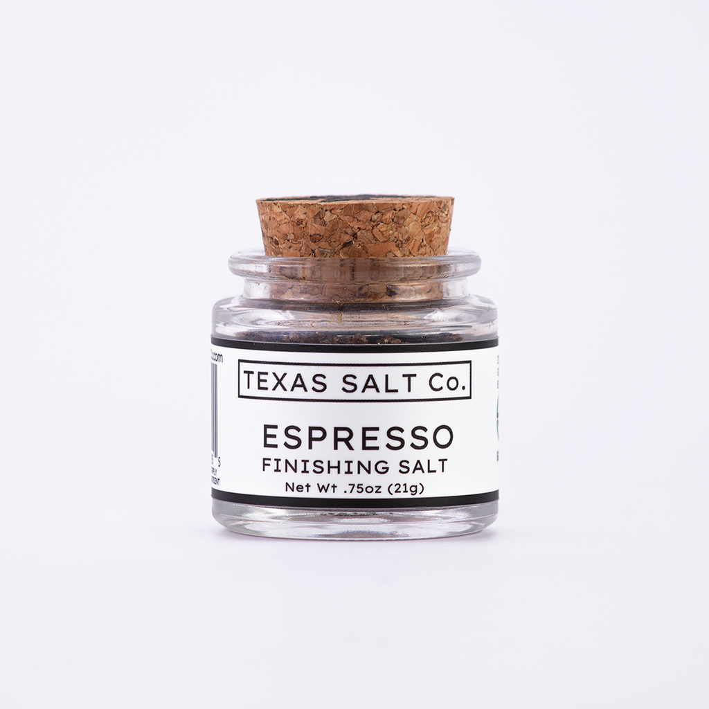 Sel de finition à l'espresso