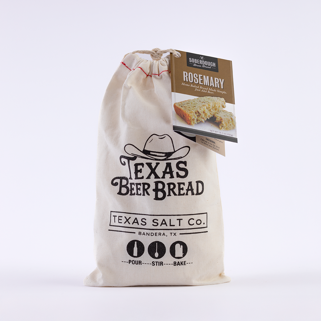 Pain de bière texan - Romarin