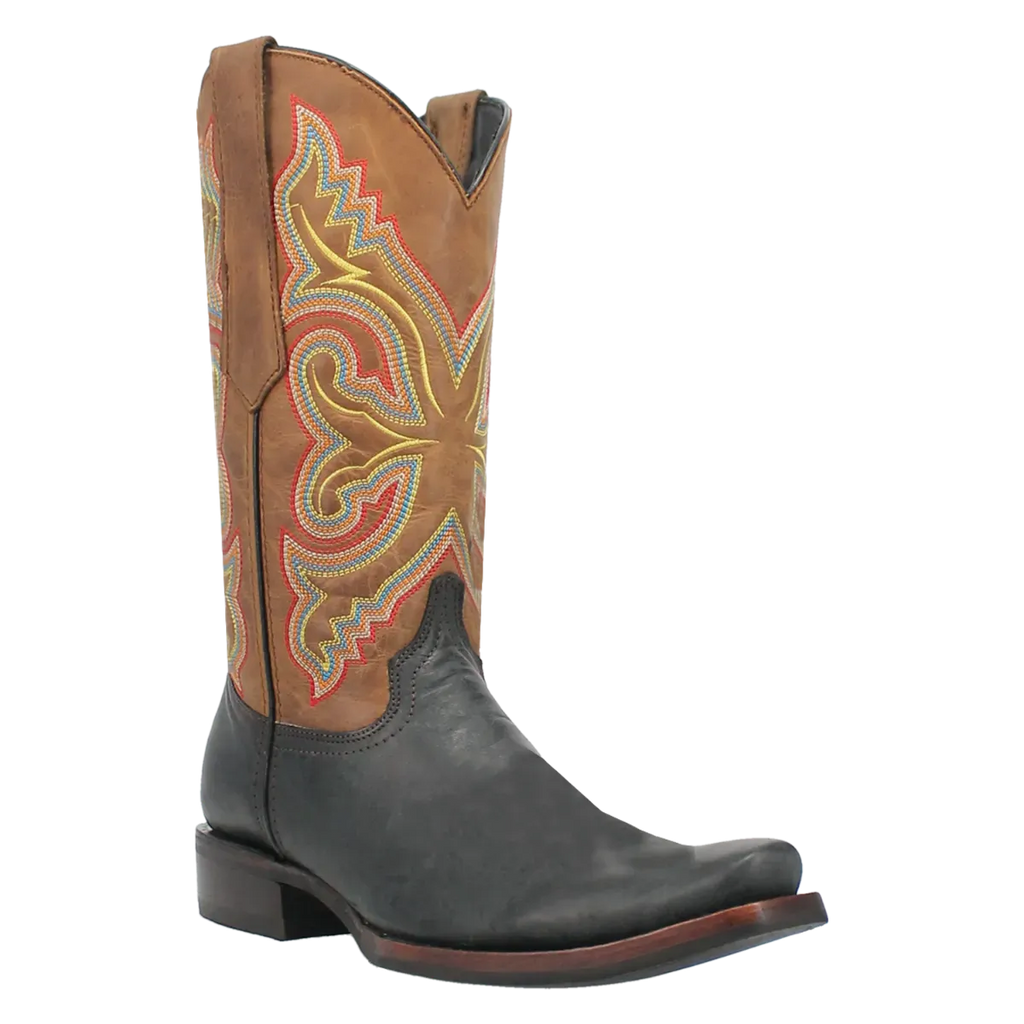 Dingo True Grit - Bottes de cowboy en cuir pour homme