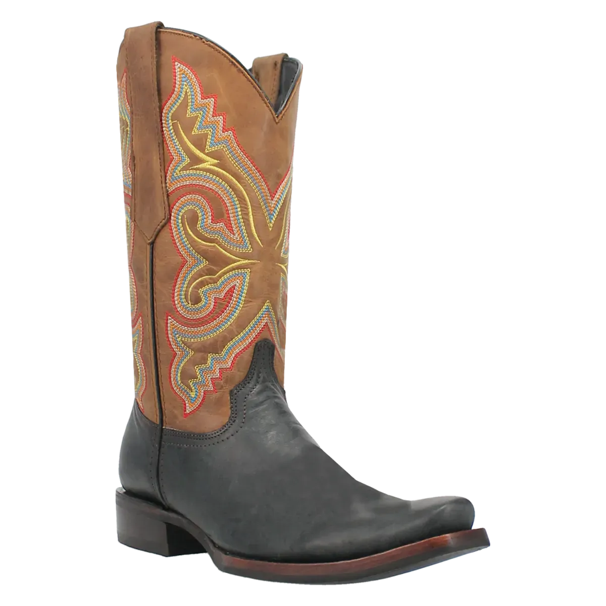 Dingo True Grit - Bottes de cowboy en cuir pour homme