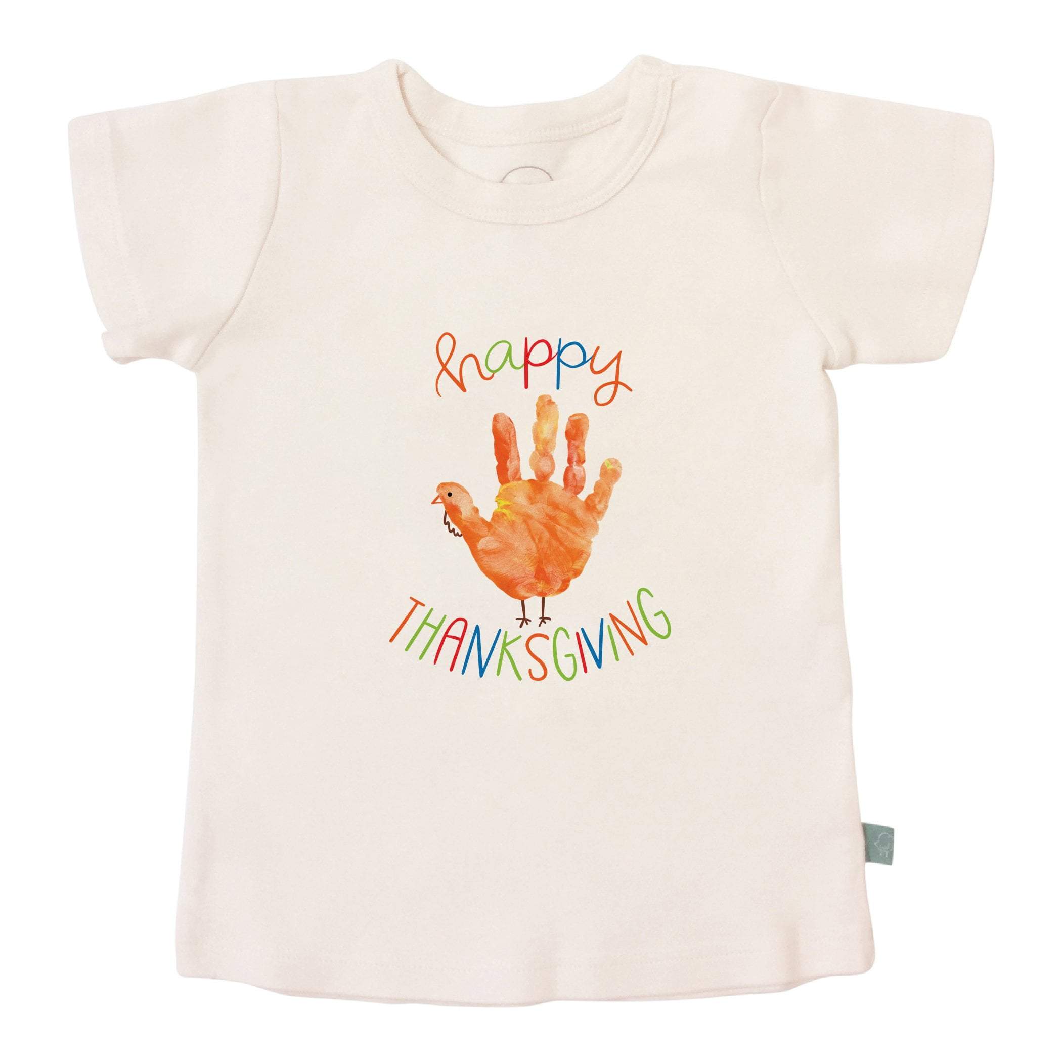 tee-shirt graphique | main de Thanksgiving