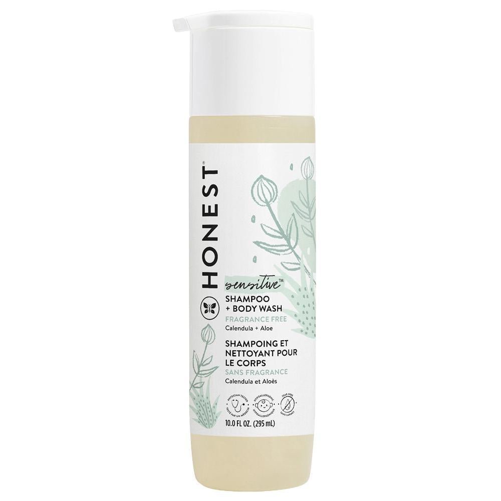 The Honest Company - Shampooing et Gel Douche Sans Parfum « Peaux Sensibles » (295ML)