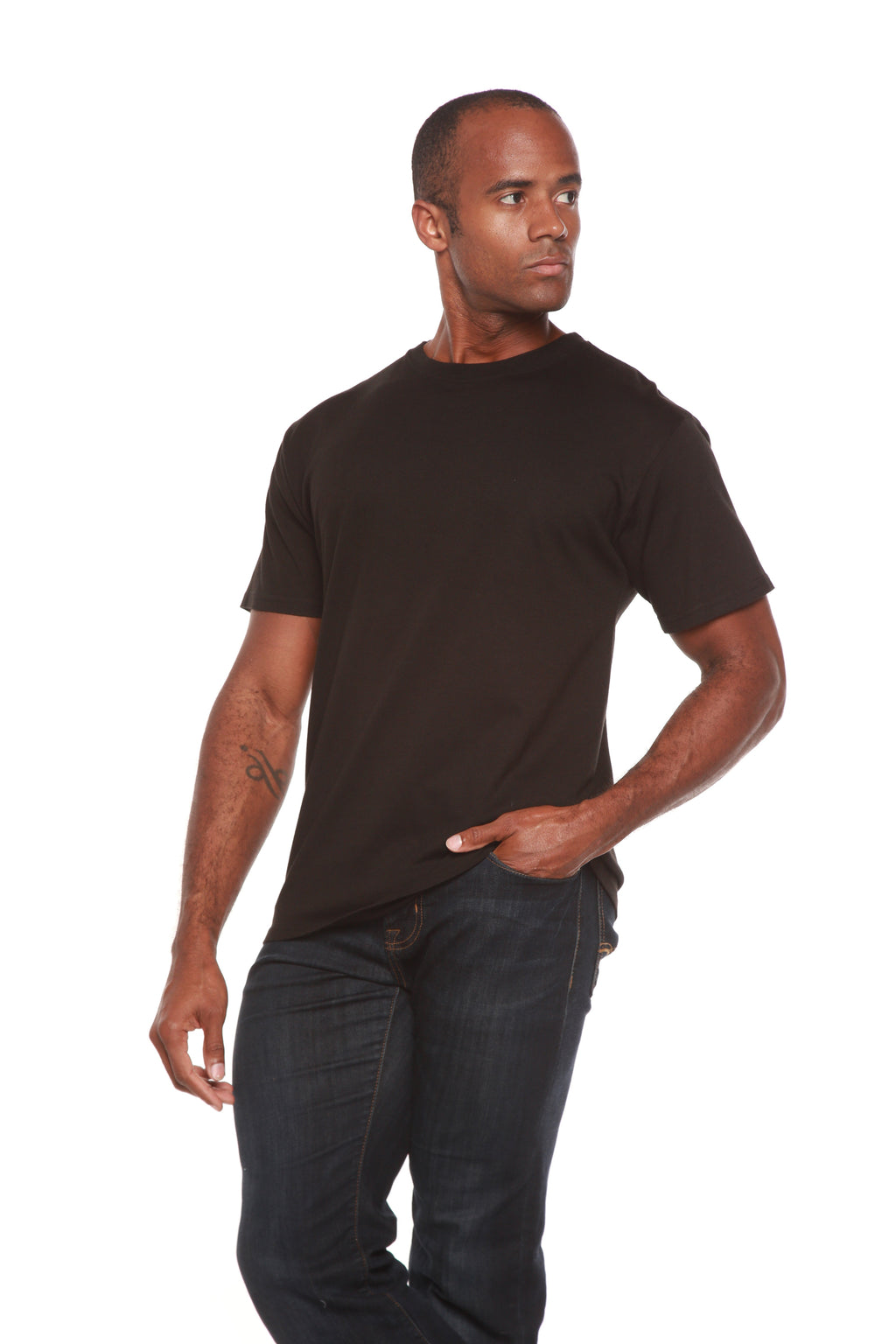 Le T-shirt Original en Viscose de Bambou/Coton Bio à Manches Courtes pour Homme - Coupe Classique