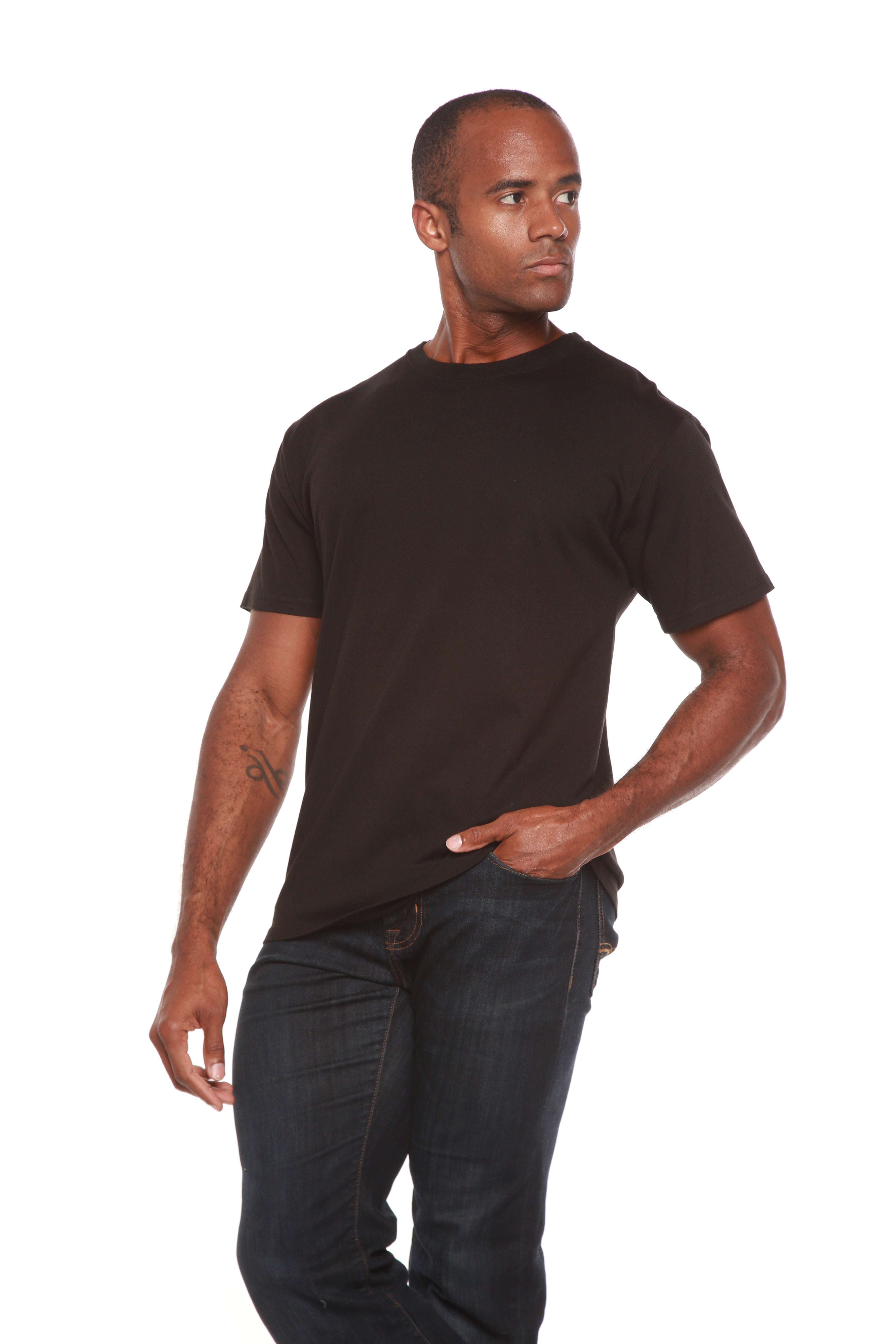 Le T-shirt Original en Viscose de Bambou/Coton Bio à Manches Courtes pour Homme - Coupe Classique