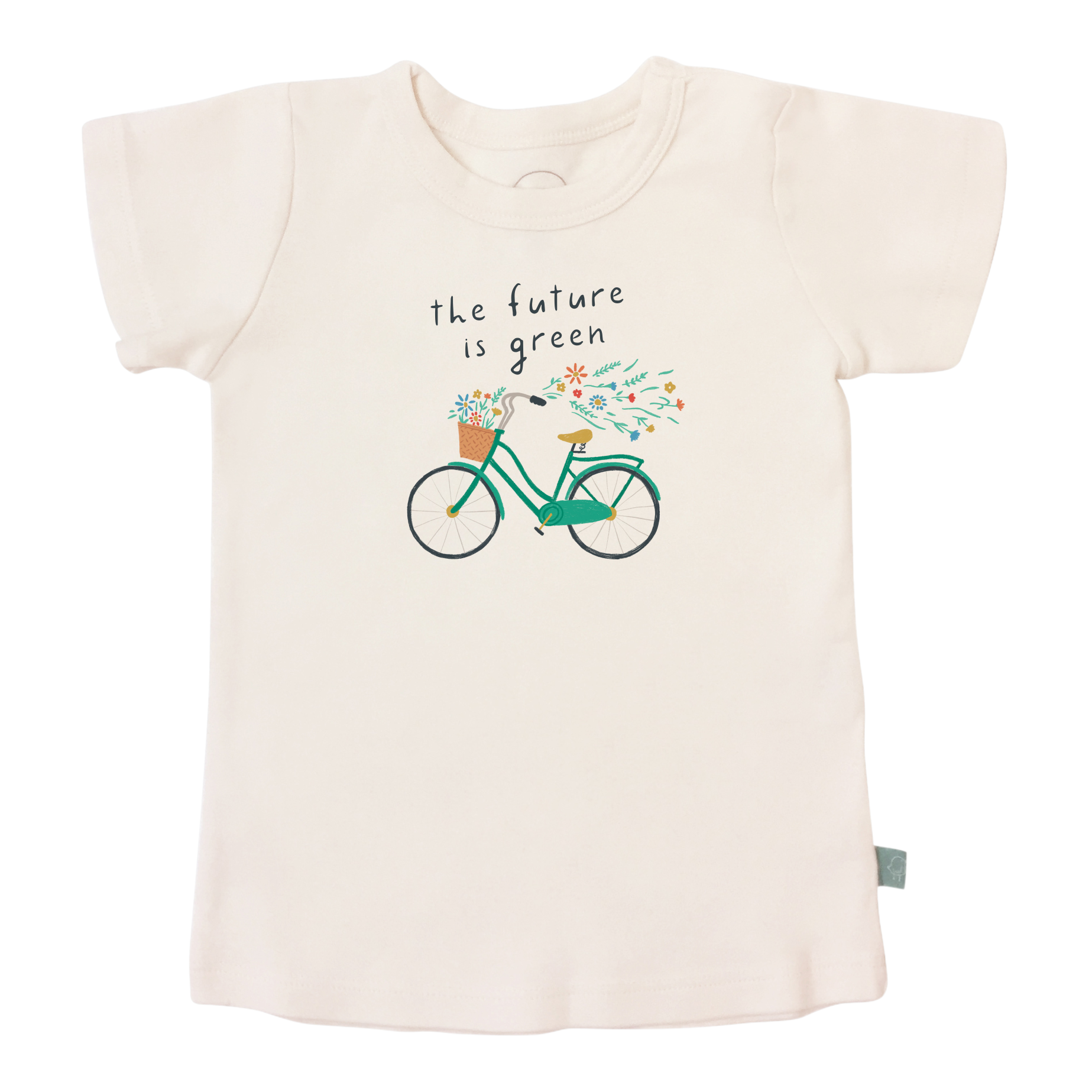 tee-shirt imprimé | le futur est vert