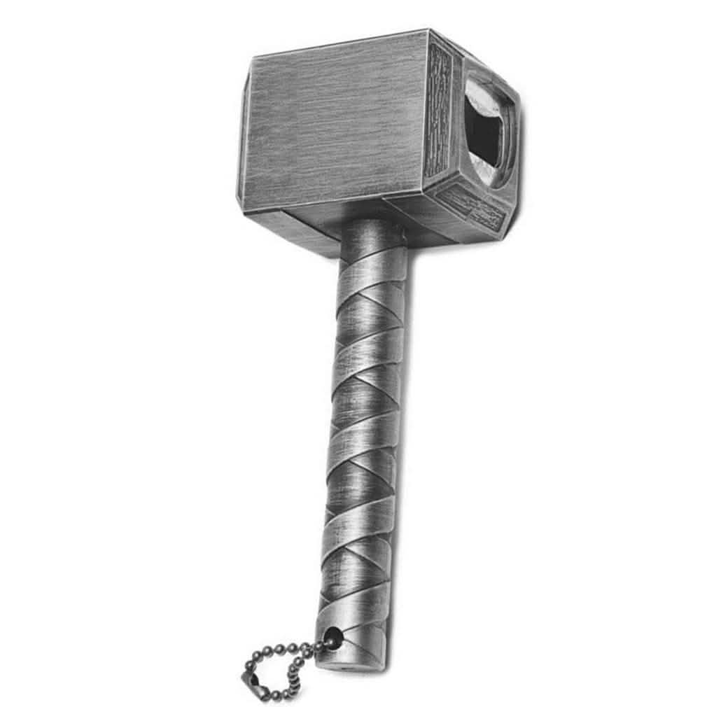 Ouvre-bouteille inspiré du marteau de Thor, Mjolnir