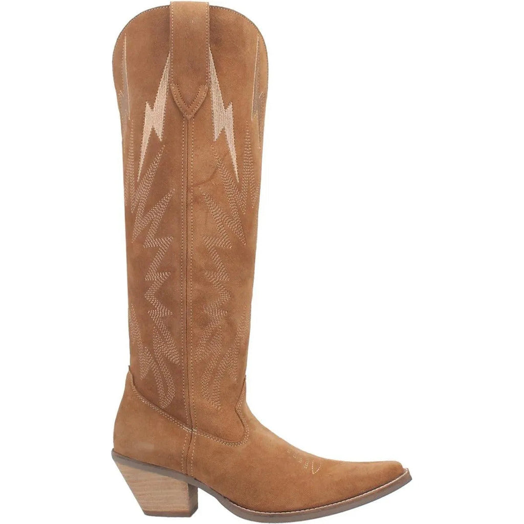 Dingo Thunder Road - Bottes de cow-girl en cuir pour femme