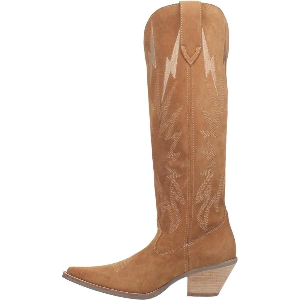 Dingo Thunder Road - Bottes de cow-girl en cuir pour femme
