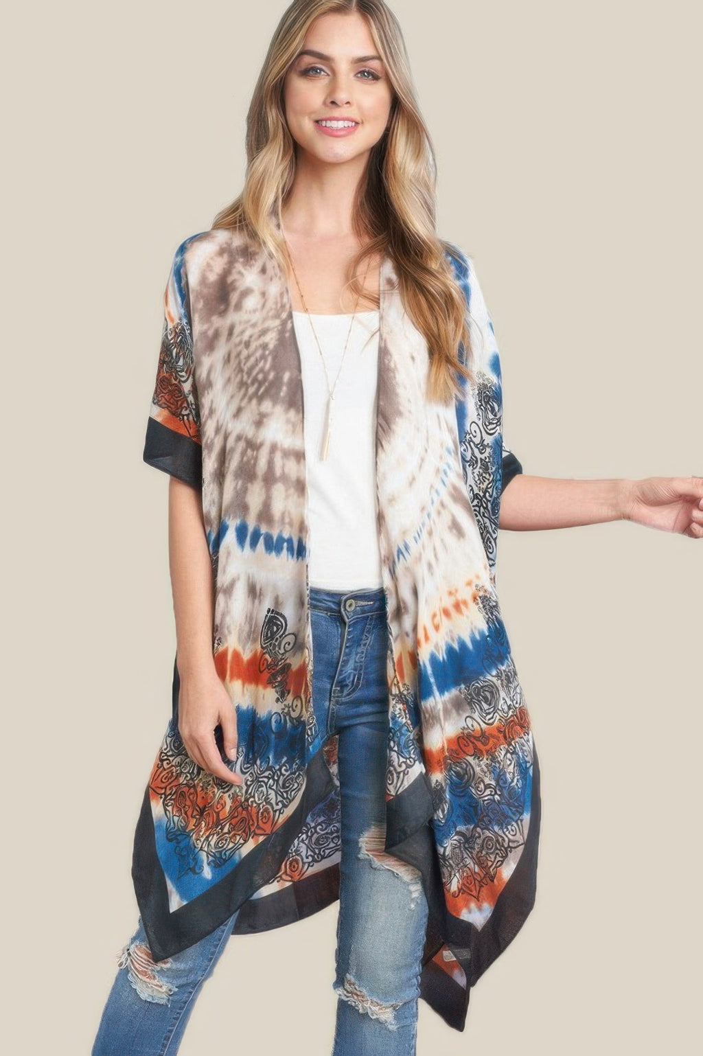 Kimono Bohème Tie-Dye