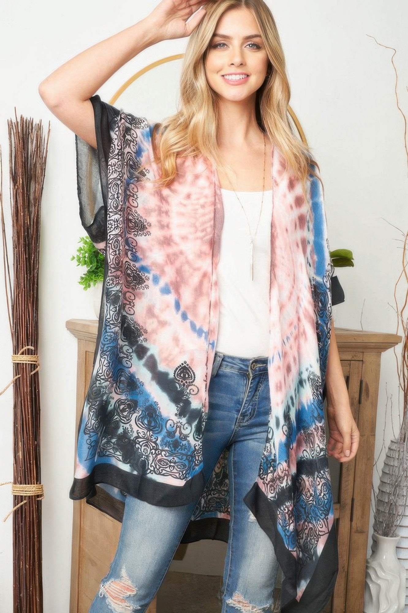 Kimono Bohème Tie-Dye