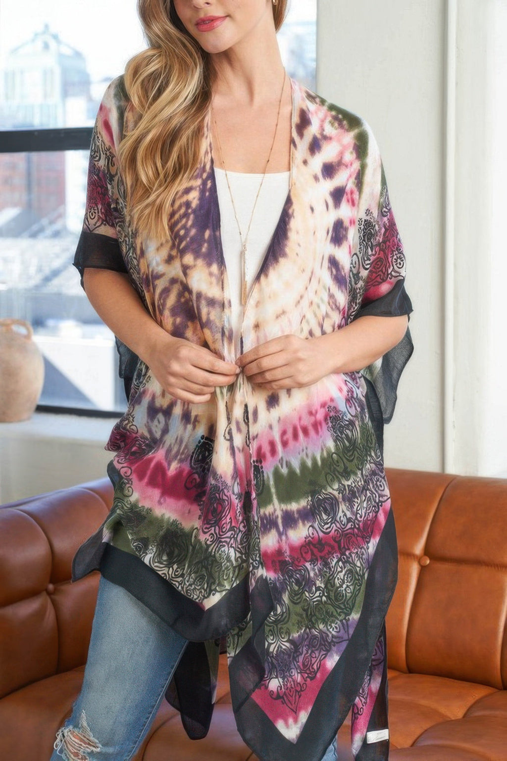 Kimono Bohème Tie-Dye