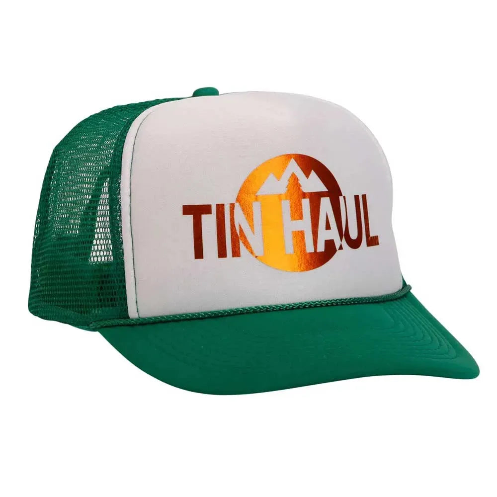 Tin Haul Mountain (Blanc/Vert) - Casquette Trucker