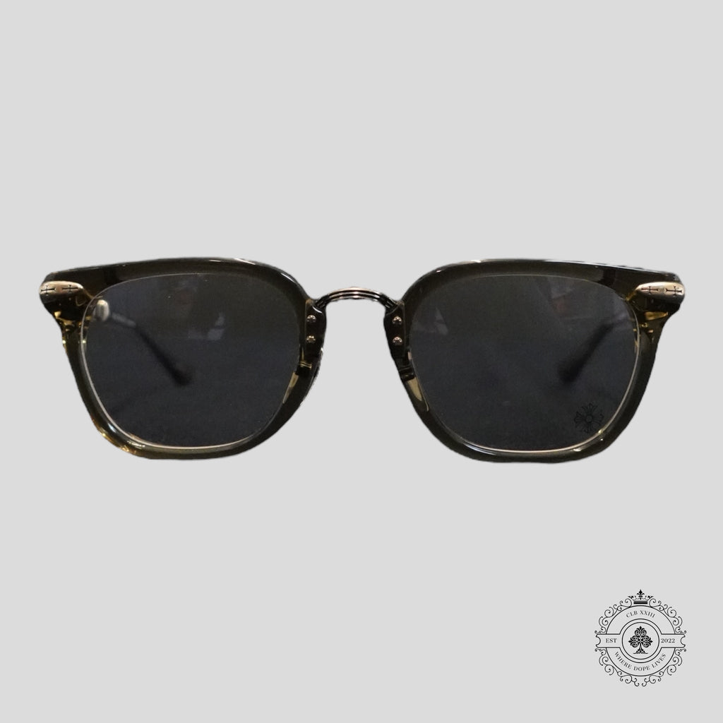 Lunettes Chrome Hearts Titanasluvr Gris/Argent