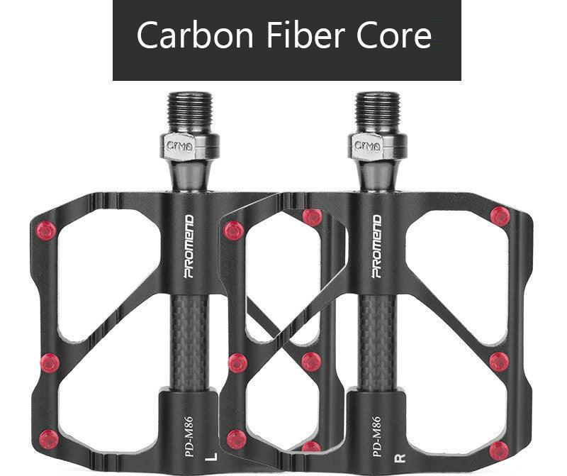 Pédale de vélo en titane Axe en titane Pédale de vélo en tube de carbone Pédale 3 Palin VTT Pédale de route Pédales de plate-forme de vélo Pédale de vélo Axe en titane Tube de carbone Pédale de vélo Pédale de VTT Pédale de route