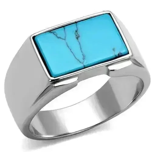 TK3000 - Bague en acier inoxydable (sans placage) ultra-polie avec