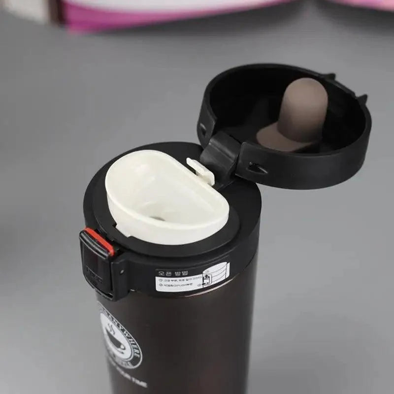 Mug de voyage en acier inoxydable, tasse thermos, flasque sous vide, bouteille d'eau thermos, tasse à thé, thermocup