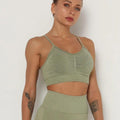 Hauts de sport Push Up Fitness Pour Femmes et Filles Sport Top de gym rembourré pour femmes Soutien-gorge de sport