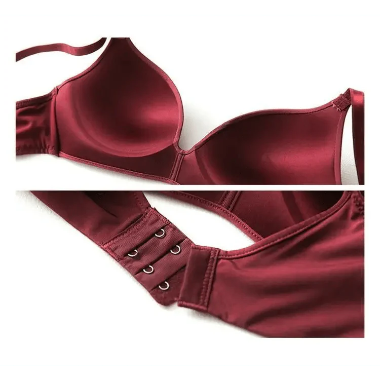 Soutiens-gorge sans couture pour femmes Soutien-gorge Push-Up sans armatures Bonnet A B Soutien-gorge Lingerie Trois Quarts 3/4 Bonnets fins doux et sexy