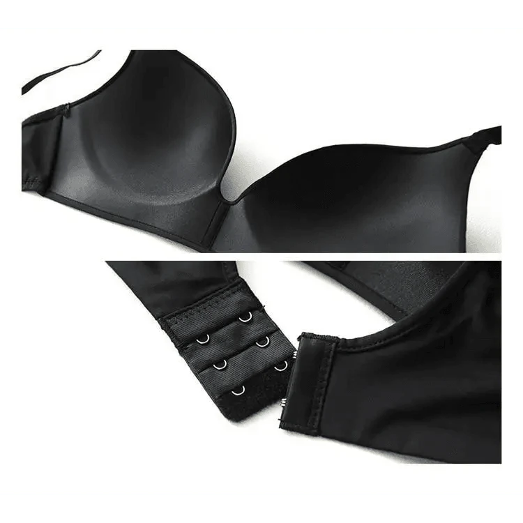 Soutiens-gorge sans couture pour femmes Soutien-gorge Push-Up sans armatures Bonnet A B Soutien-gorge Lingerie Trois Quarts 3/4 Bonnets fins doux et sexy