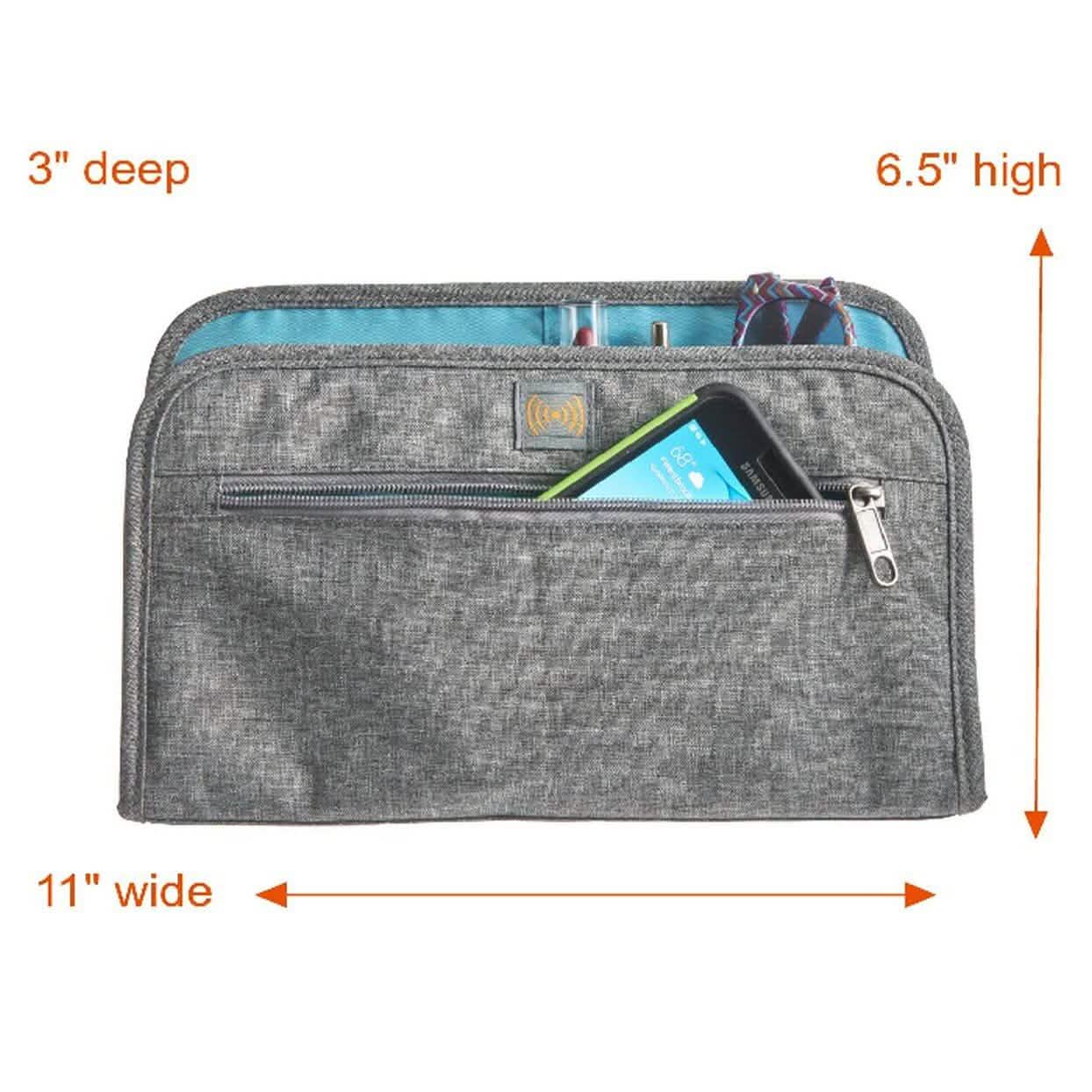 Organiseur de sac à main, de cabas et de fourre-tout avec doublure RFID