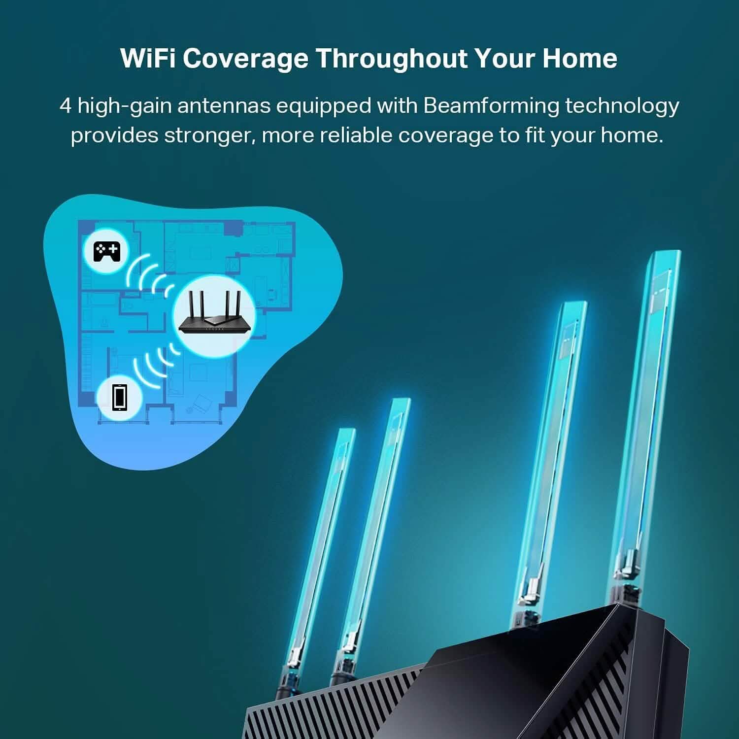 Routeur WiFi 6 TP-Link AX3000 (Reconditionné)