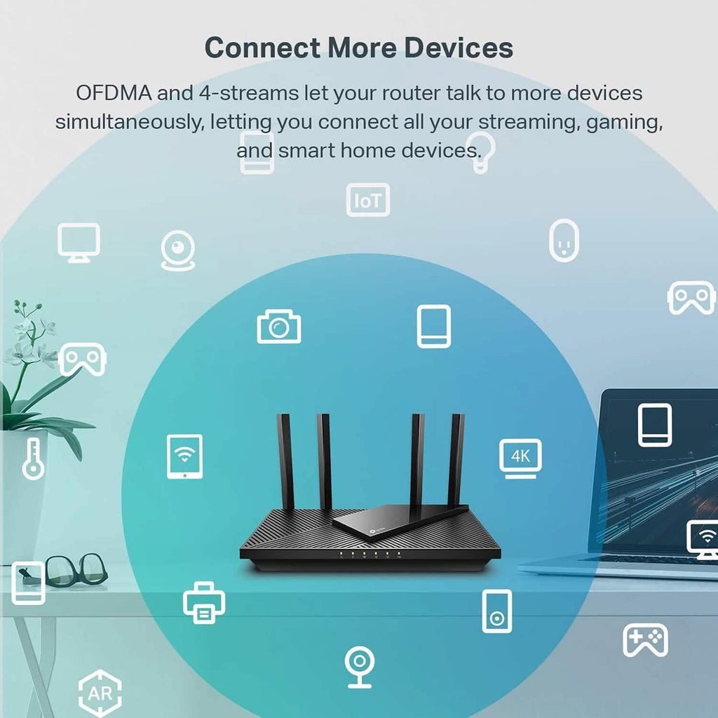 Routeur WiFi 6 TP-Link AX3000 (Reconditionné)