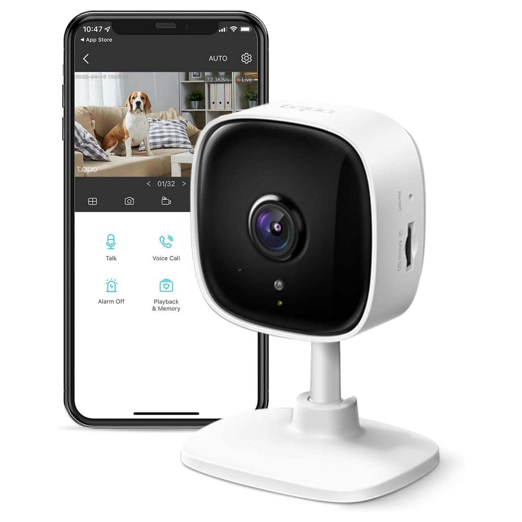 Caméra de sécurité intérieure TP-Link Tapo 1080P pour moniteur de bébé (reconditionnée)