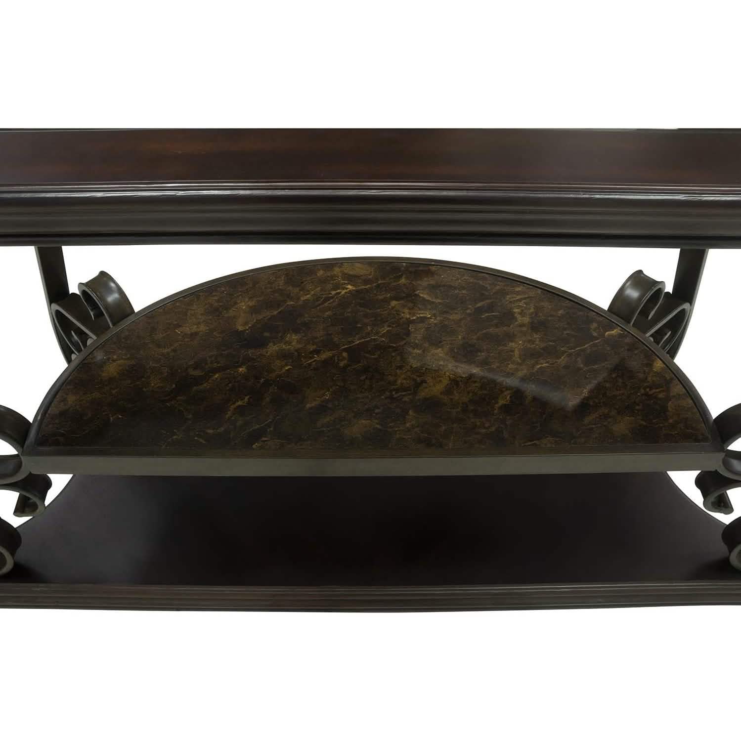 Table d'appoint console traditionnelle