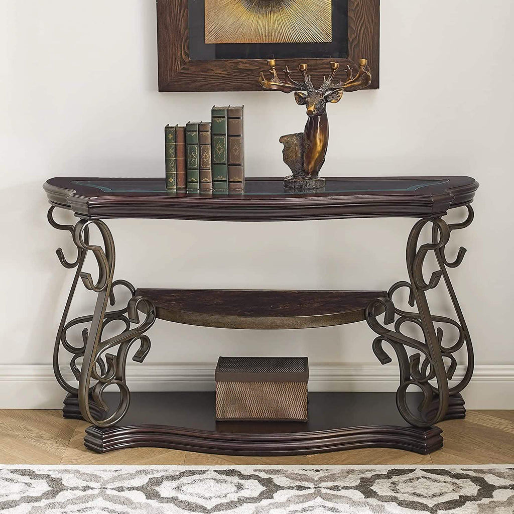 Table d'appoint console traditionnelle