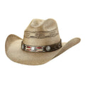 Bullhide Trailblazer - Chapeau de cow-boy en paille Bangora