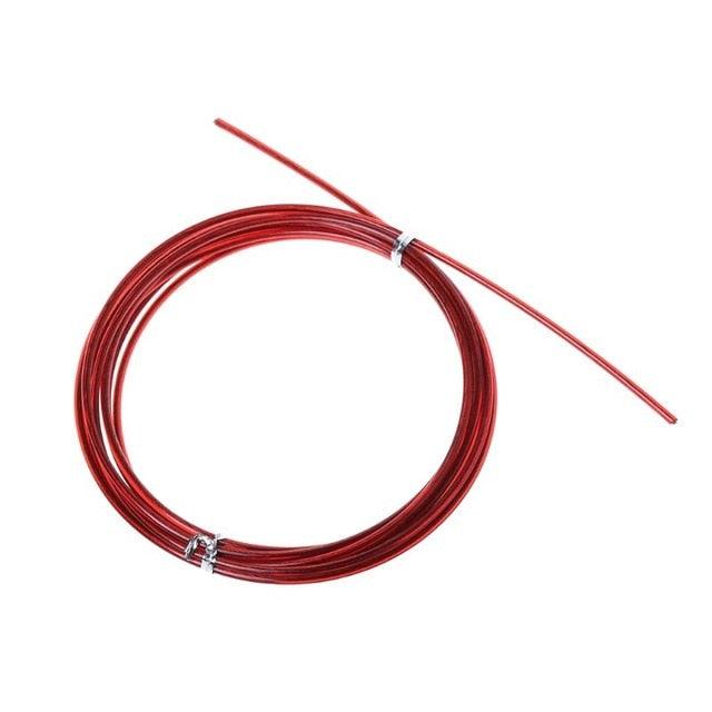 Câble de remplacement pour corde à sauter en acier, 3 m, avec revêtement polymère, pour cordes à sauter rapides