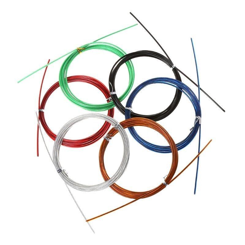 Câble de remplacement pour corde à sauter en acier, 3 m, avec revêtement polymère, pour cordes à sauter rapides