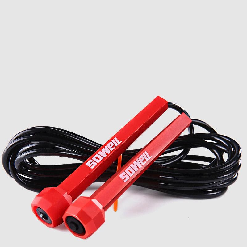 Corde à Sauter d'Entraînement Sportive Équipement de Fitness Corde à Sauter Athlétique Réglable avec Poignées en Plastique Corde à Sauter Anti-Emmêlement pour Cardio et Entraînement d'Endurance Corde à Sauter pour Entraînement