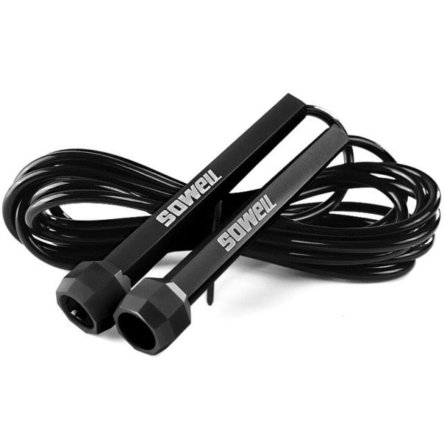 Corde à Sauter d'Entraînement Sportive Équipement de Fitness Corde à Sauter Athlétique Réglable avec Poignées en Plastique Corde à Sauter Anti-Emmêlement pour Cardio et Entraînement d'Endurance Corde à Sauter pour Entraînement