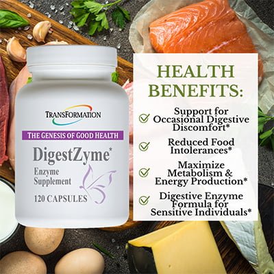 Transformation Enzymes Digestzyme 120 gélules