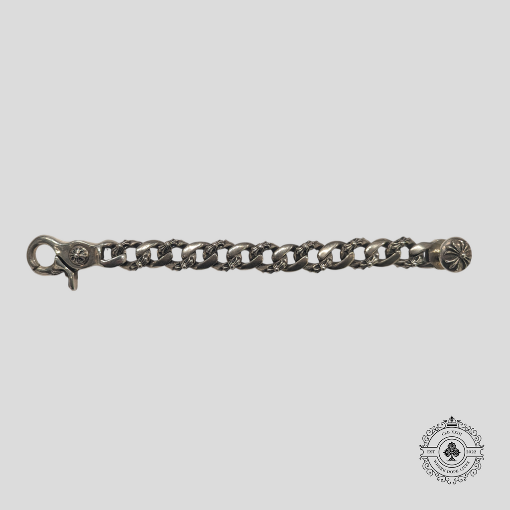 Bracelet Chrome Hearts Fancy Link fermoir homard