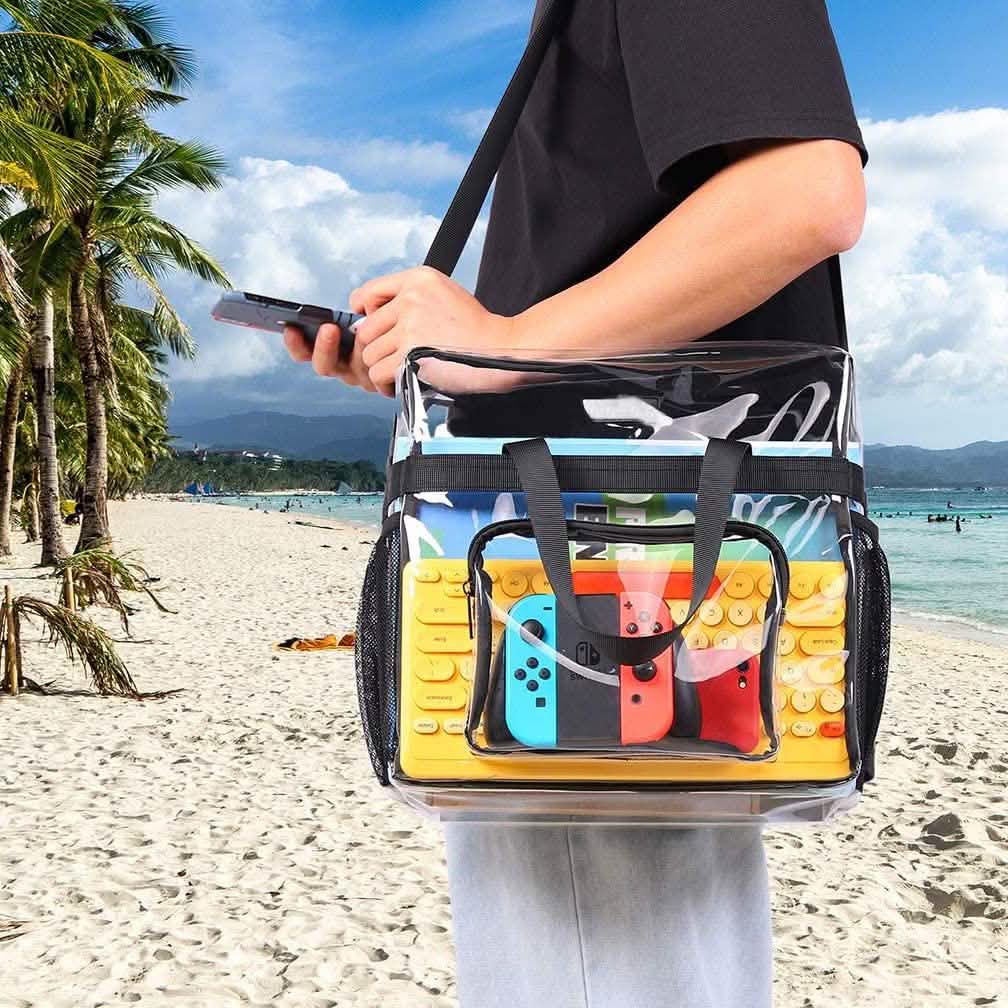 Sac fourre-tout transparent