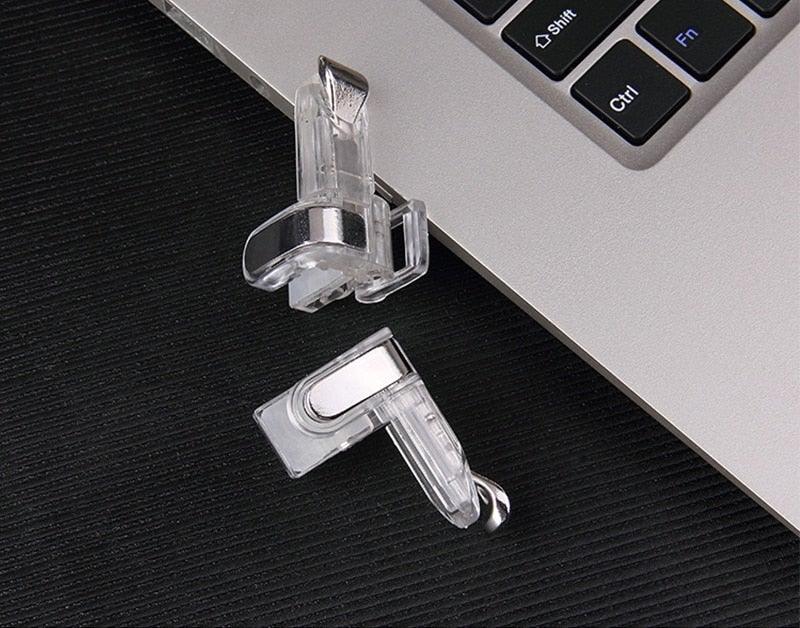 Manette de jeu transparente et simple, gâchette pour smartphone