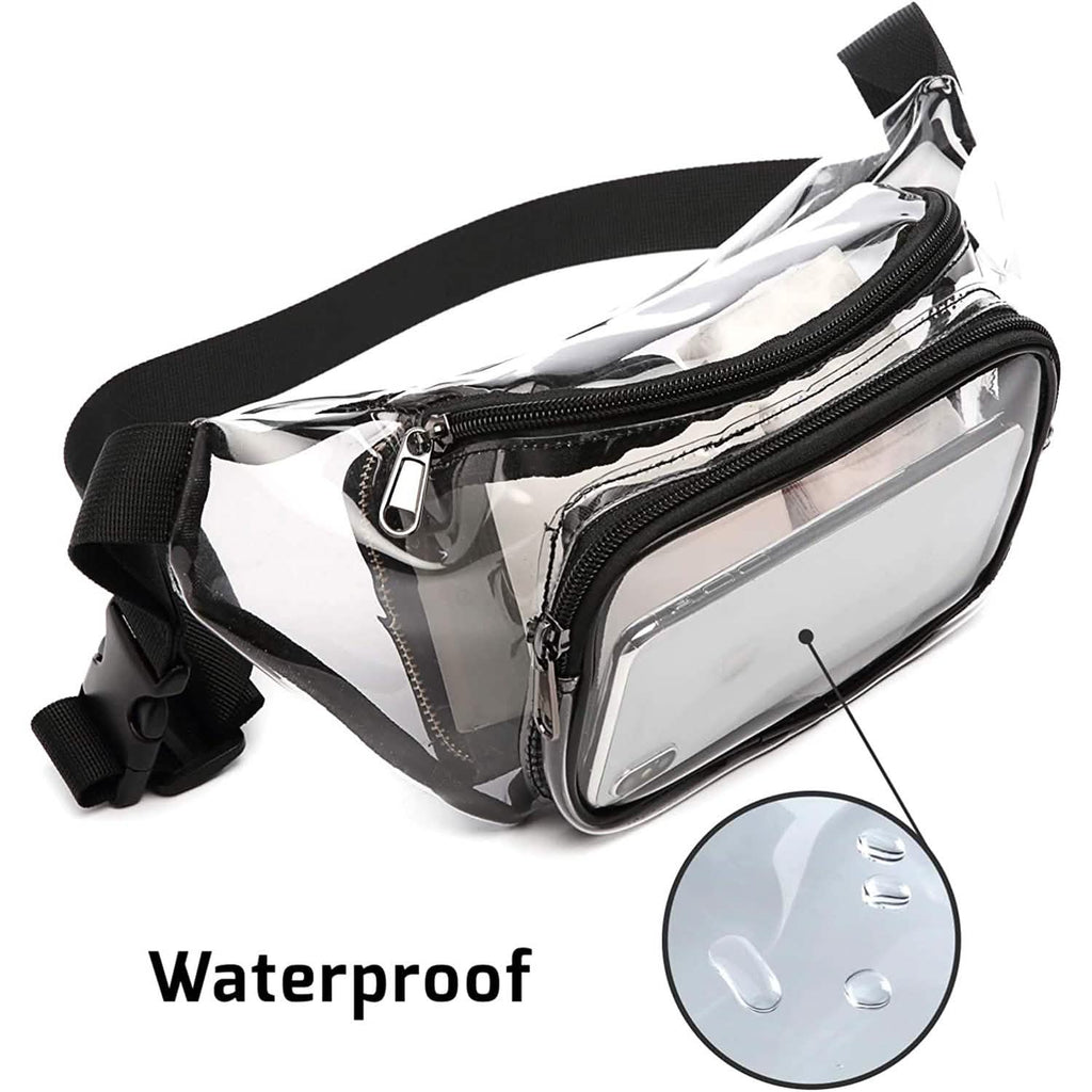 Sac banane étanche transparent