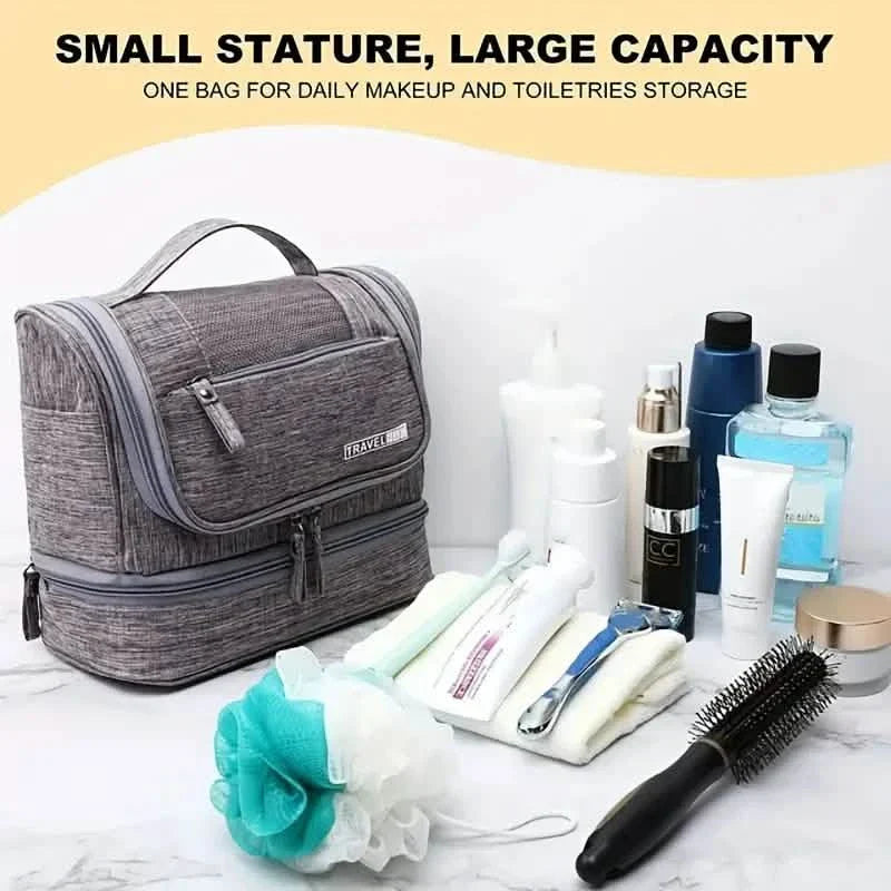 Trousse de Toilette de Voyage avec Crochet de Suspension