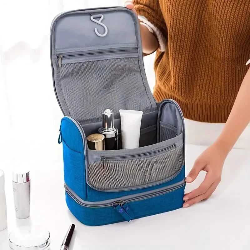 Trousse de Toilette de Voyage avec Crochet de Suspension