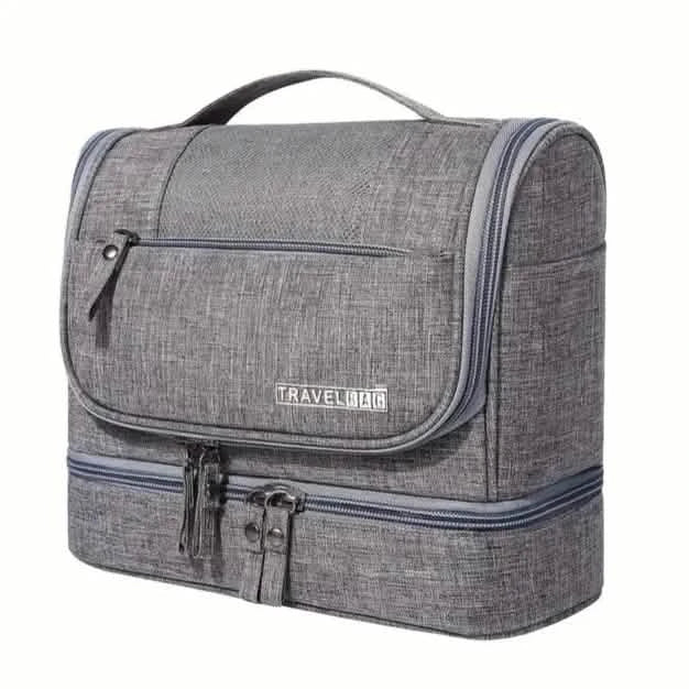 Trousse de Toilette de Voyage avec Crochet de Suspension