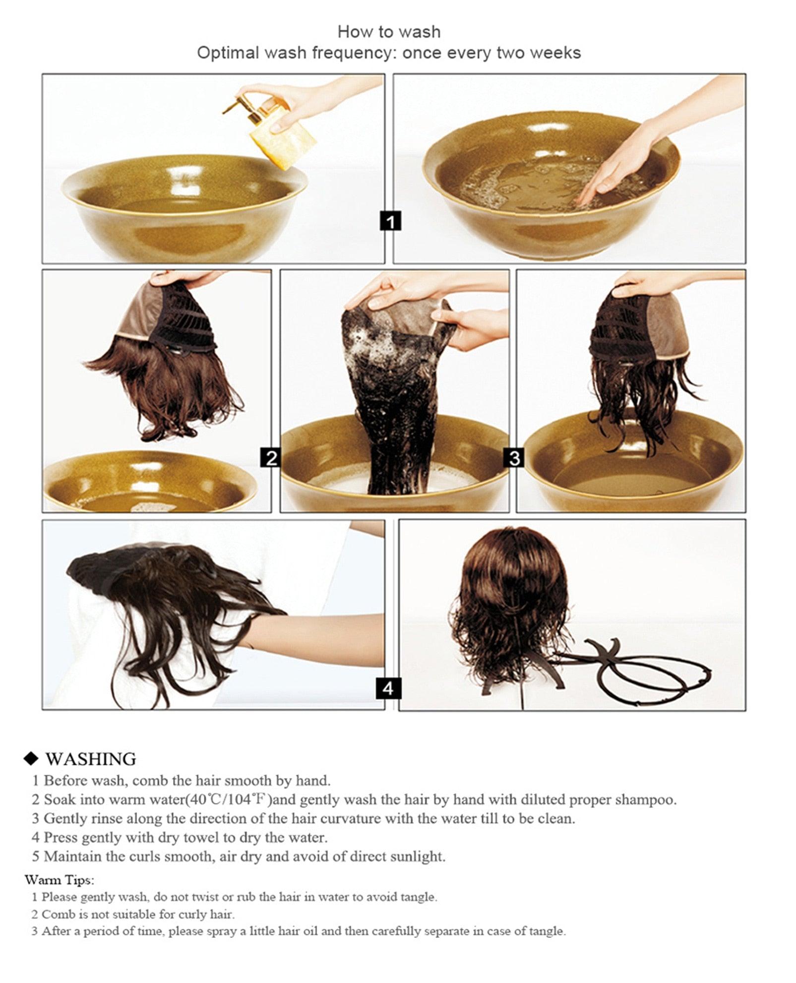Treding Bob Perruque Synthétique Ombrée Droite Brune Noire Naturelle Courte pour Femmes Raie Milieu Perruques Cosplay Résistantes à la Chaleur Perruques pour Femmes Noires Perruques pour Cosplay